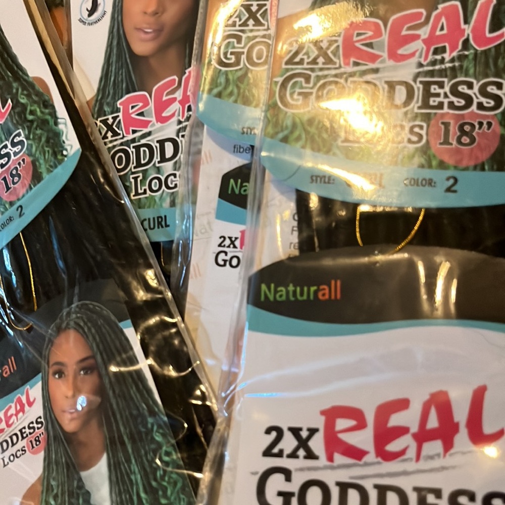 8DarkBrown 18”Crochet Goddess Locs,Soft Premium Quality Crochet Packs!SHOP NOW💜 - Picture 3 of 3